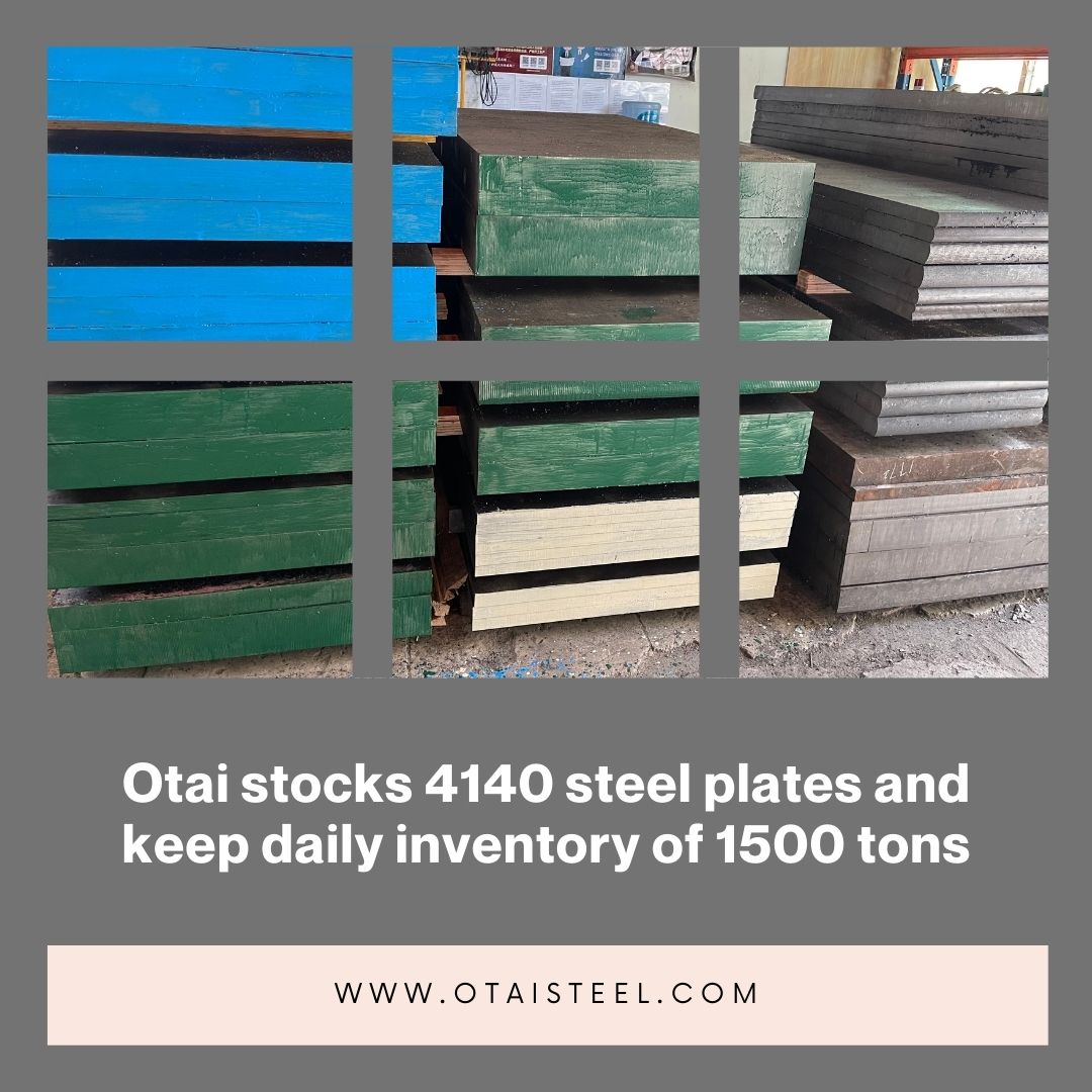 4140 stock de tierra plana