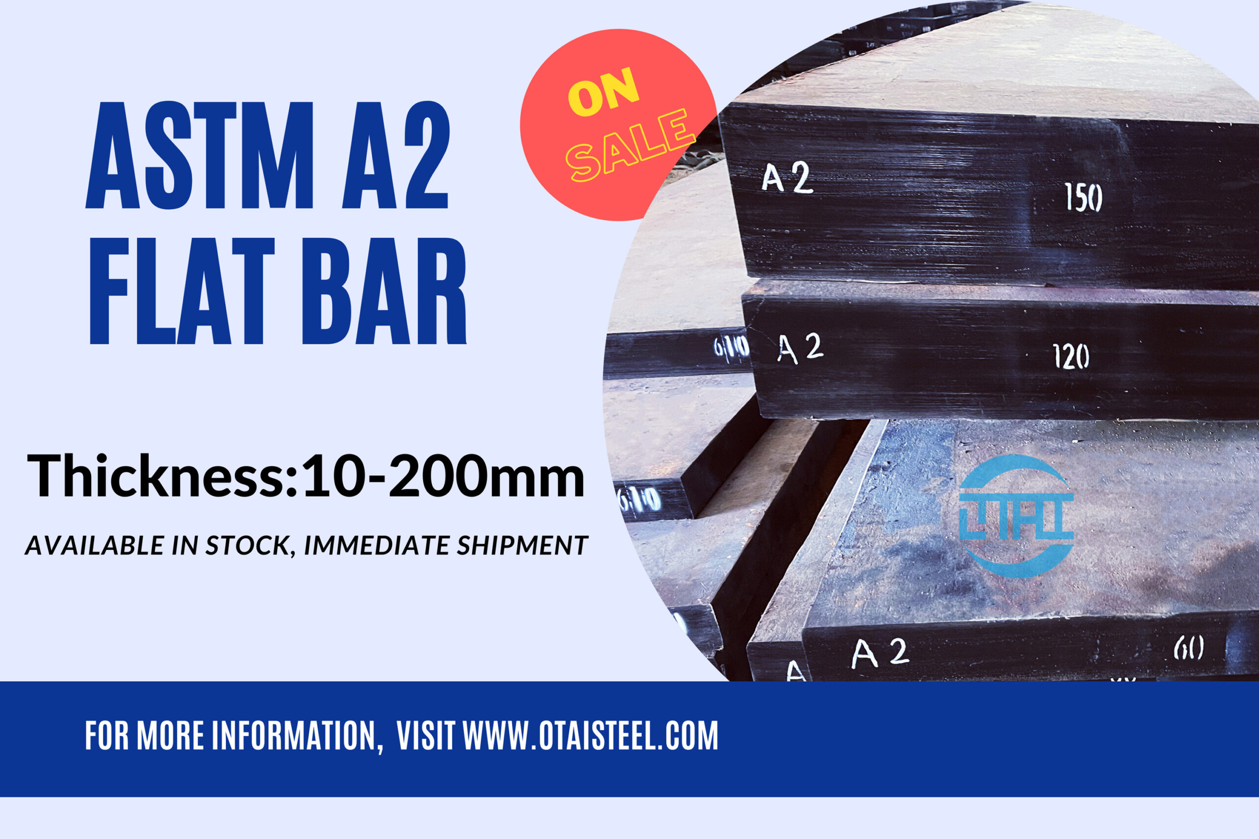 Láminas de acero A2