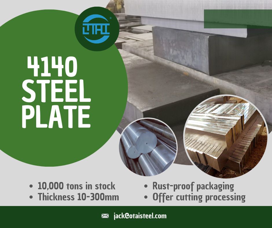 Características del acero 4140: cómo afecta su composición al rendimiento