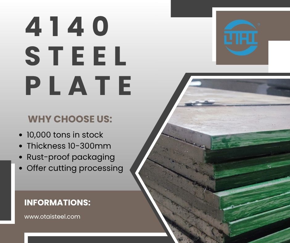 Placas de Acero 4140 PHT – La Solución Ideal para Aplicaciones de Alta Resistencia